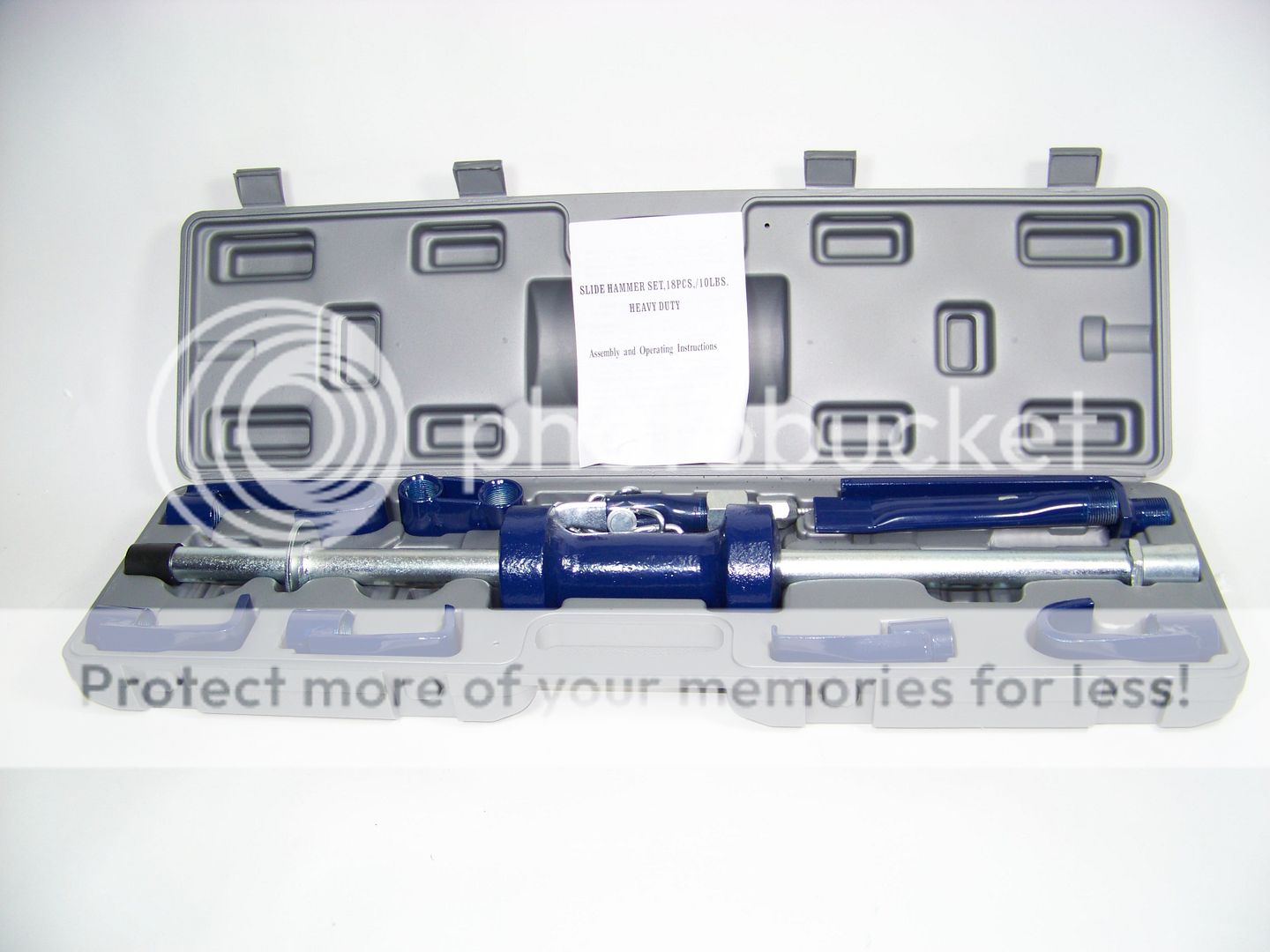 Dent Puller Slide Hammer 18 pc Heavy Duty Heat Treated Body Shop Repair